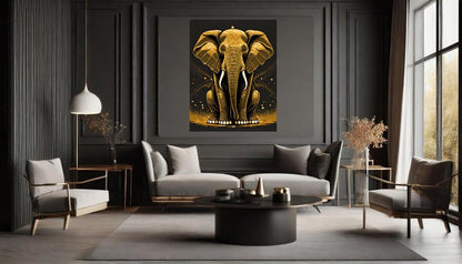 TABLEAU "L'éléphant d'Afrique"