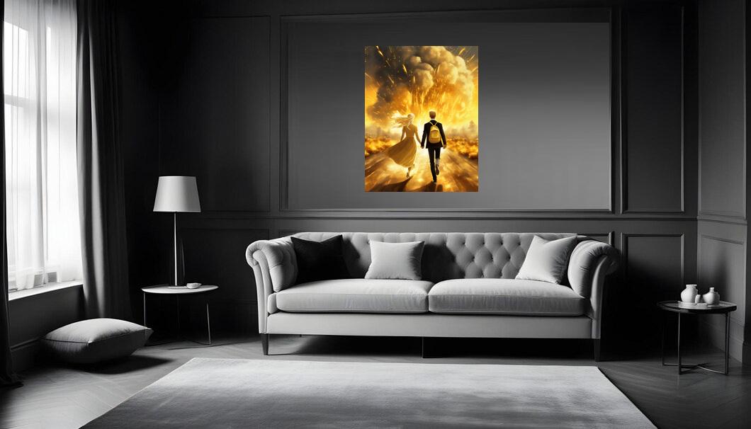 TABLEAU "Couple en explosion"