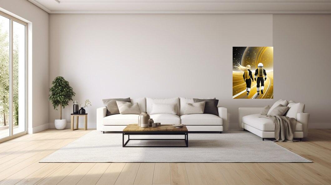 TABLEAU "Couple lunaire"