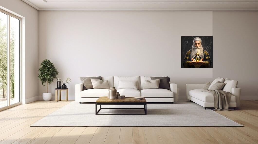 TABLEAU "Homme Barbu"