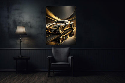 TABLEAU "Voiture de sport"