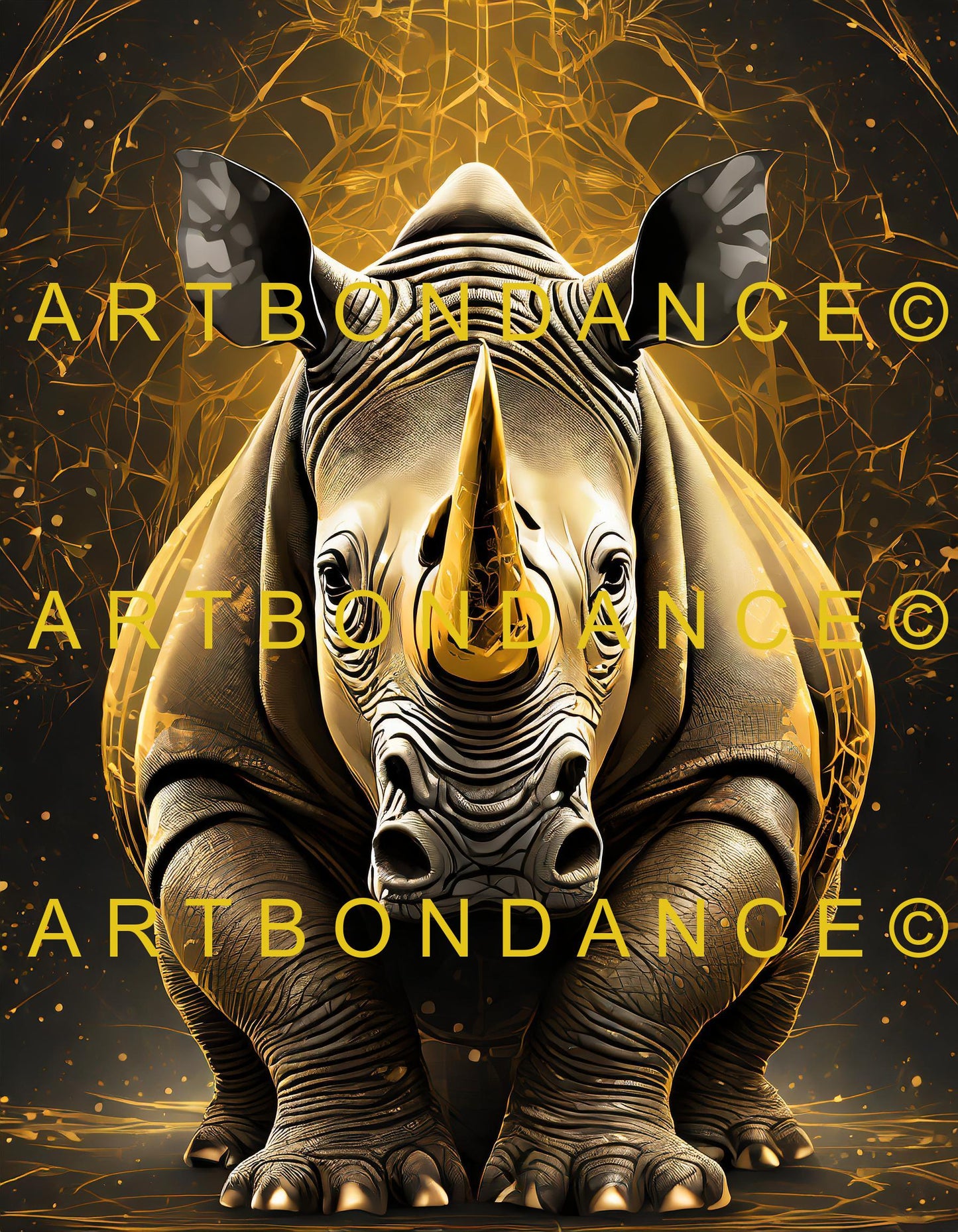 TABLEAU "Le rhinocéros"