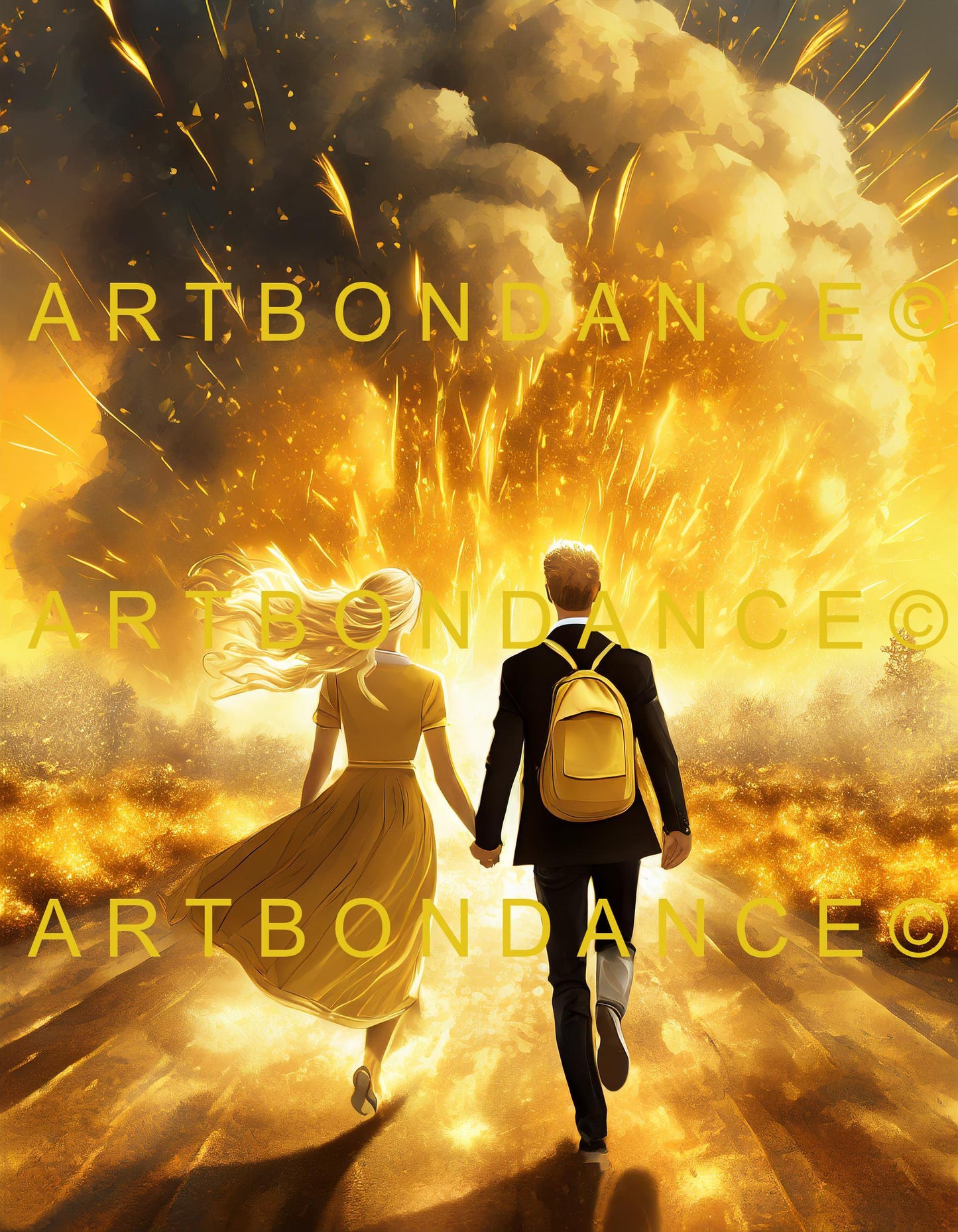 TABLEAU "Couple en explosion"
