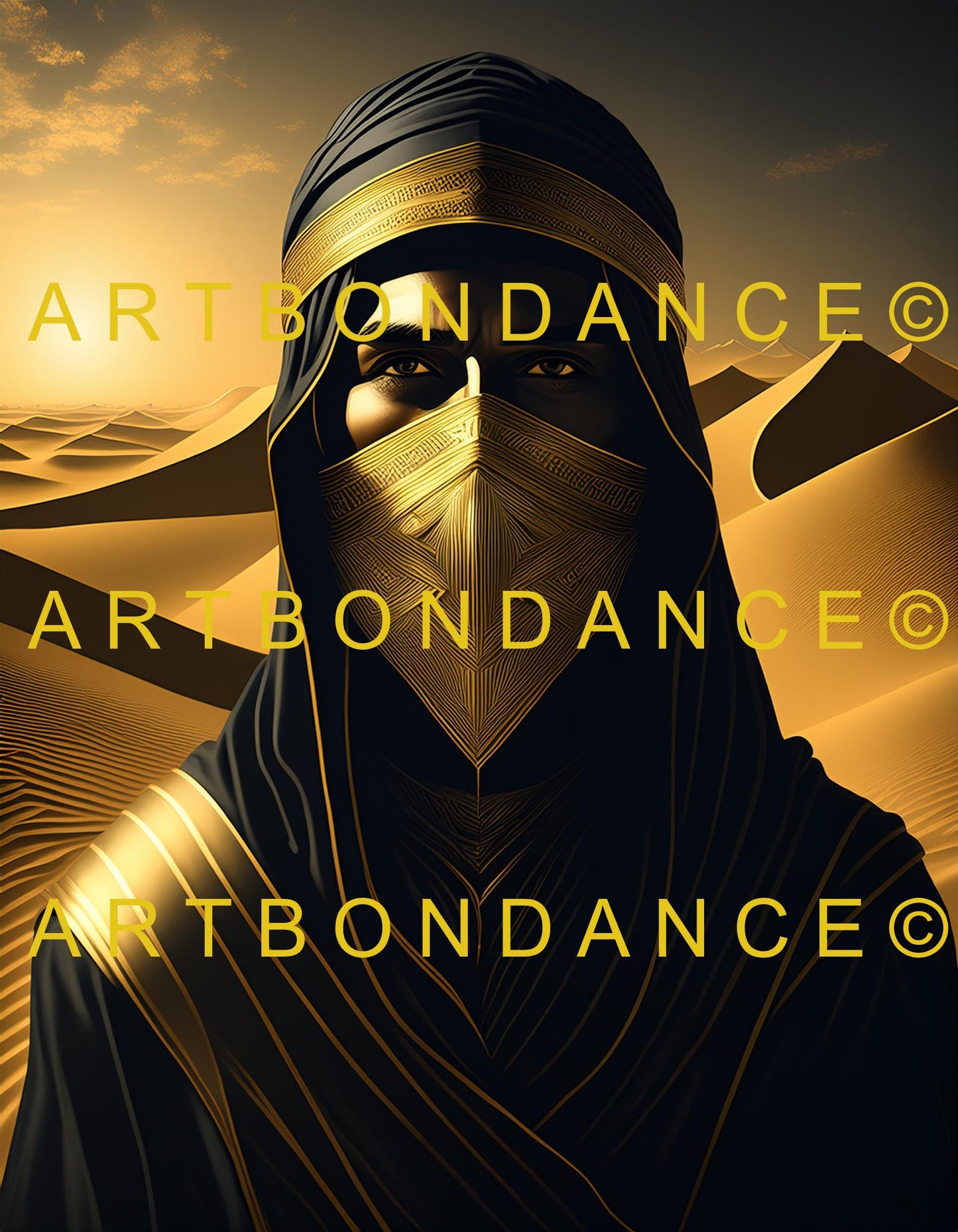 TABLEAU "Touareg"